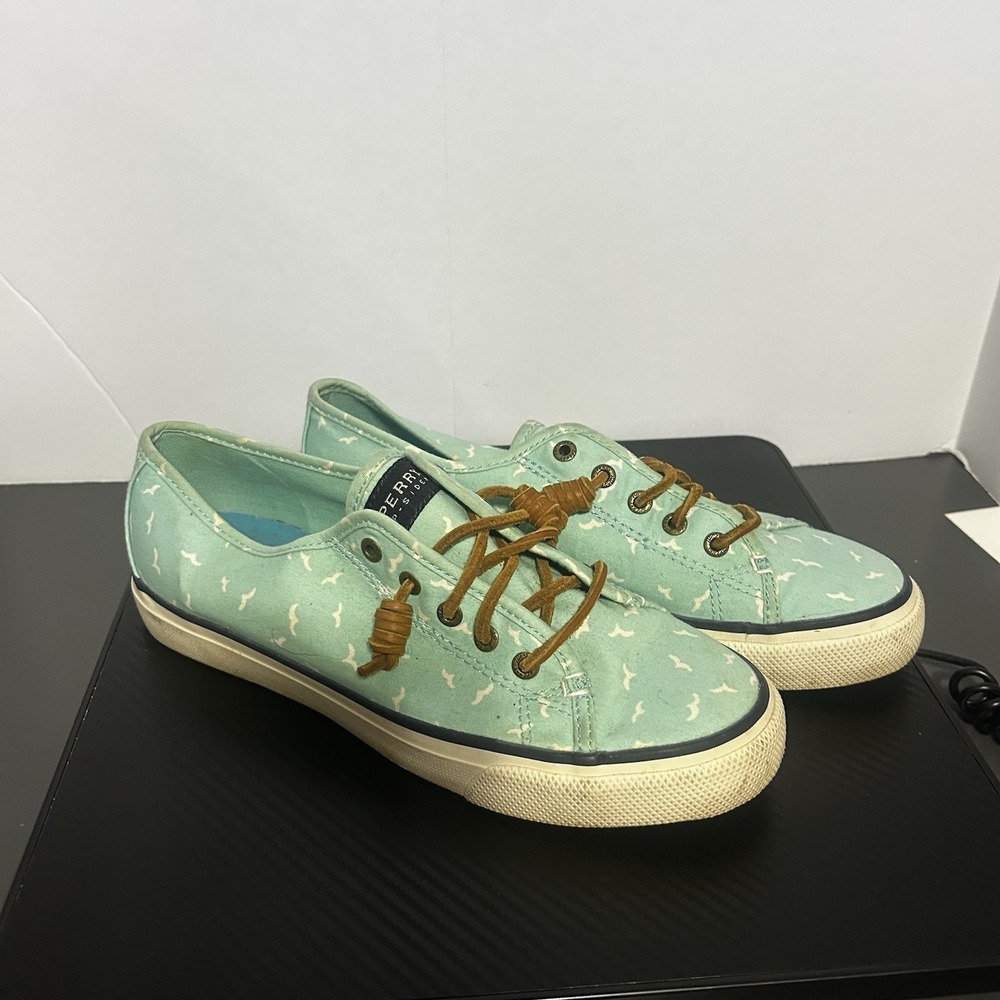 Sperry Top Sider Shoes‎ Womens Sz 7 Deck Boat Seacoast Beach Preppy Sneaker